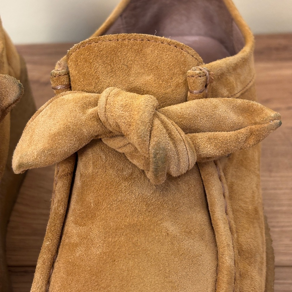 LOEFFLER RANDALL Tabitha Platform Chukka Boot Bracco Women Size 10 Suede Slip-On - Picture 6 of 13